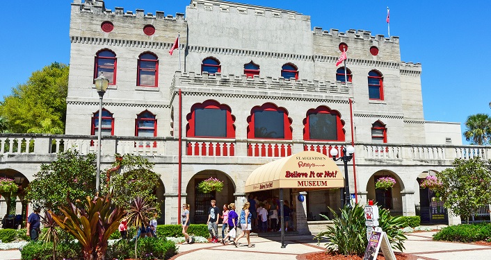 image of the outside of Ripley's Believe It or Not! Museum