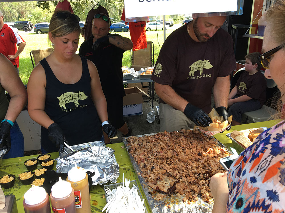 Delicious food at the Datil Pepper Fall Festival