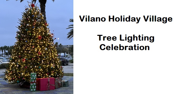 Vilano Tree Lighting Celebration
