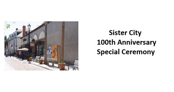 Sister City 100th Anniversary Special Ceremony