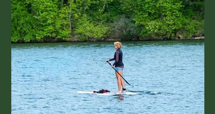 Paddleboard Fishing