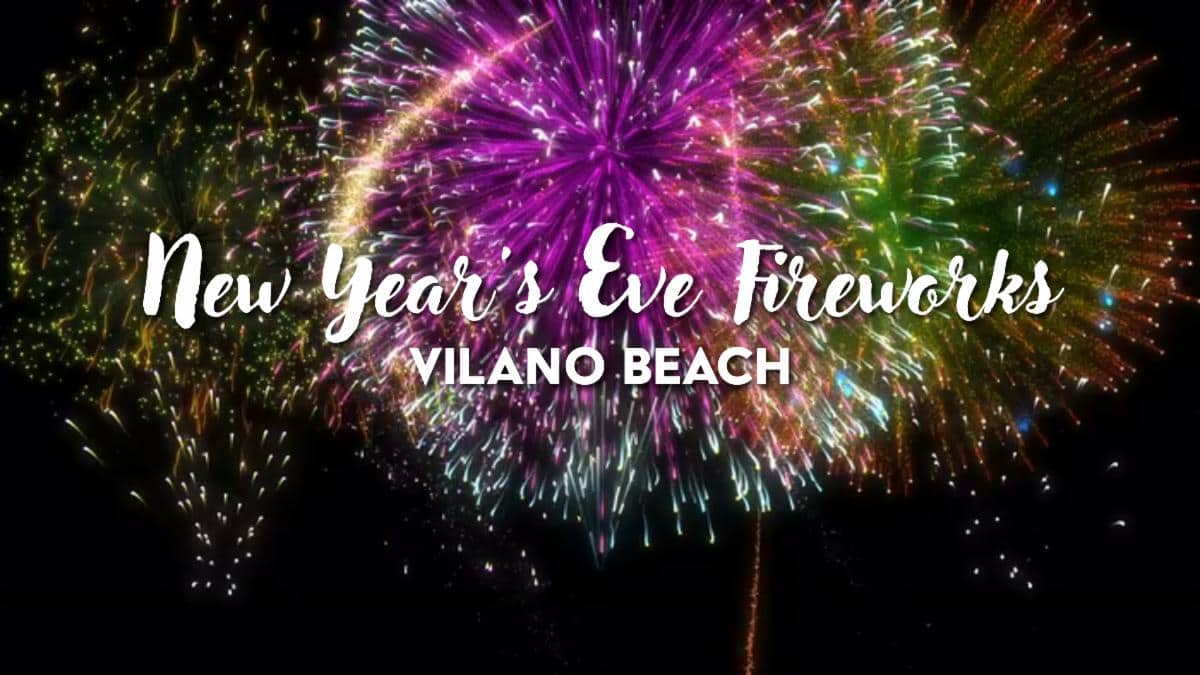 New Year's Eve Fireworks at Vilano