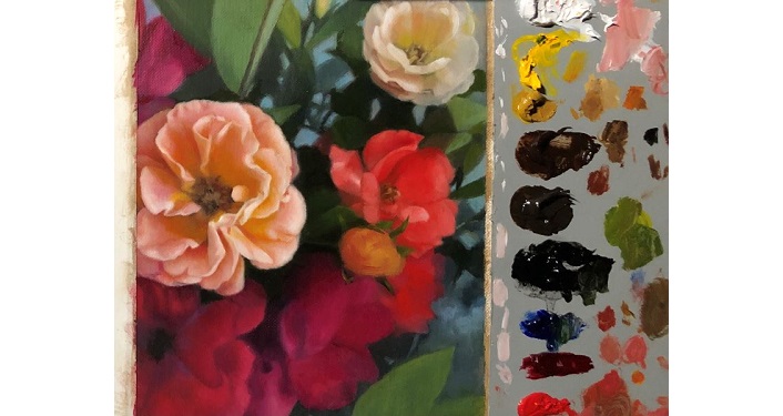 Realistic Flower Painting - Oil Painting Workshop