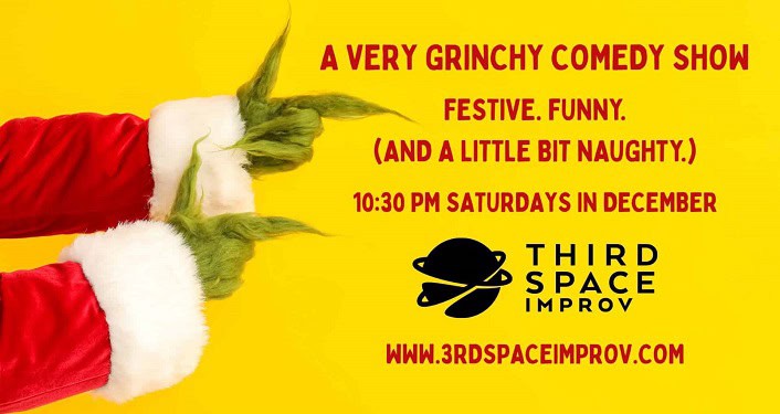A Very Grinchy Comedy Show