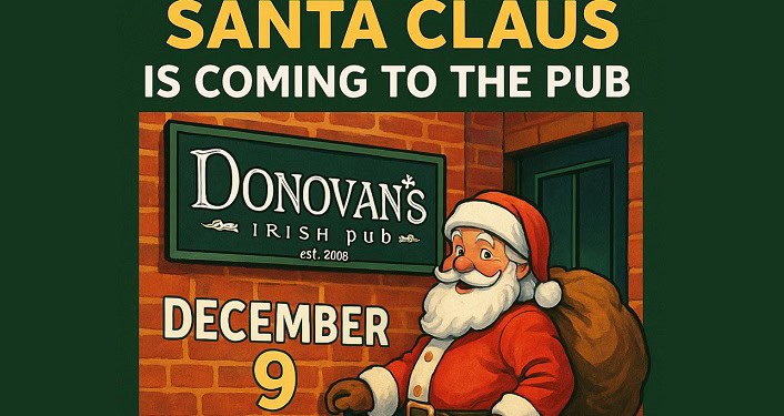 Santa is Coming to the Pub