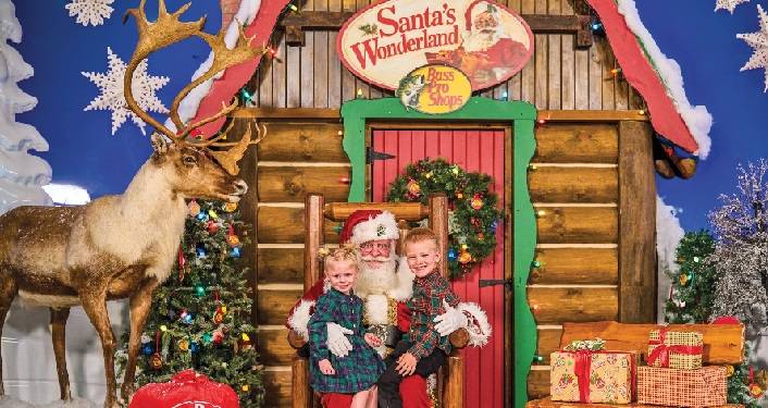 Santa’s Wonderland at Bass Pro Shop